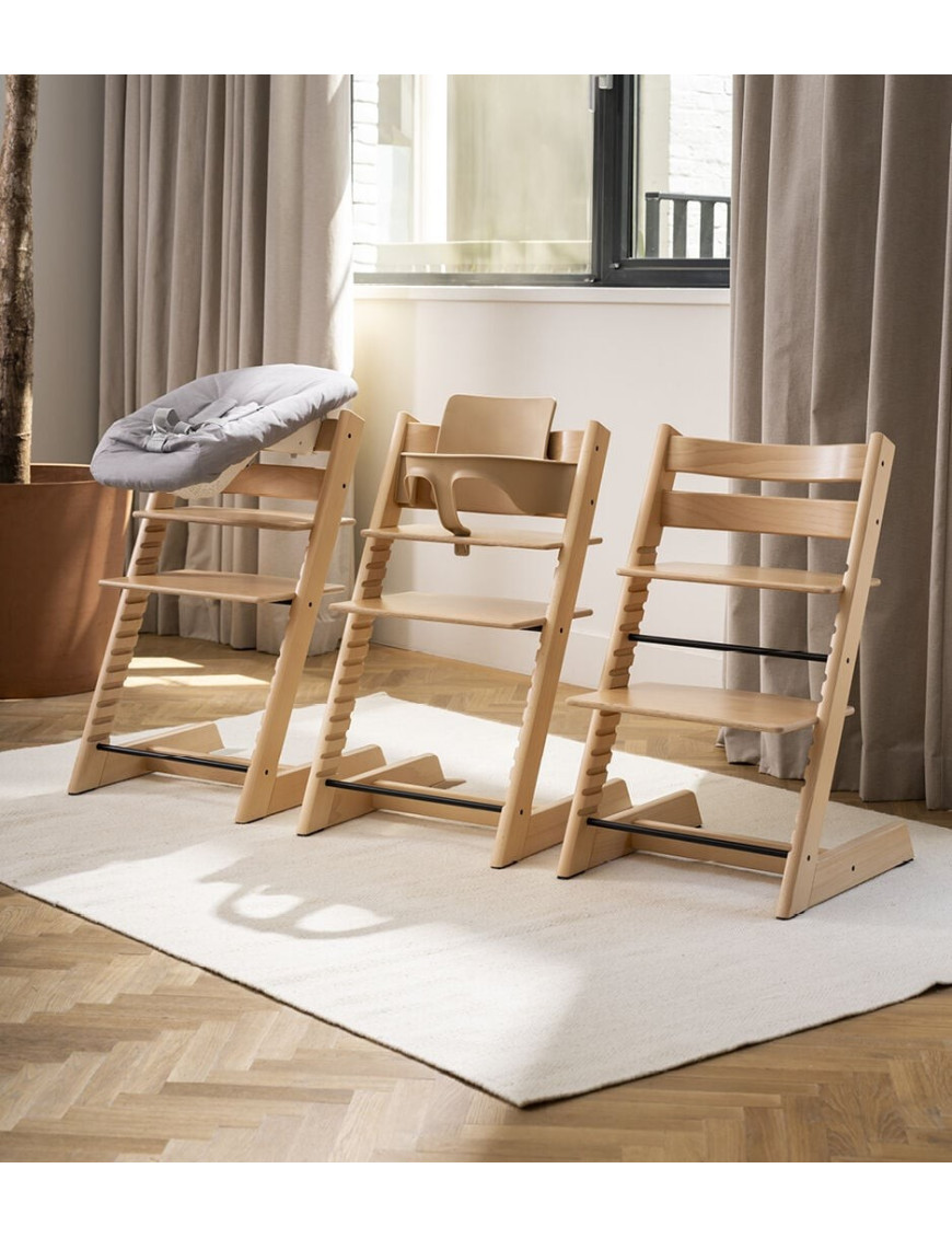 Zestaw krzesła Tripp Trapp® + zestaw dla noworodków Tripp Trapp®​ Vanilla White