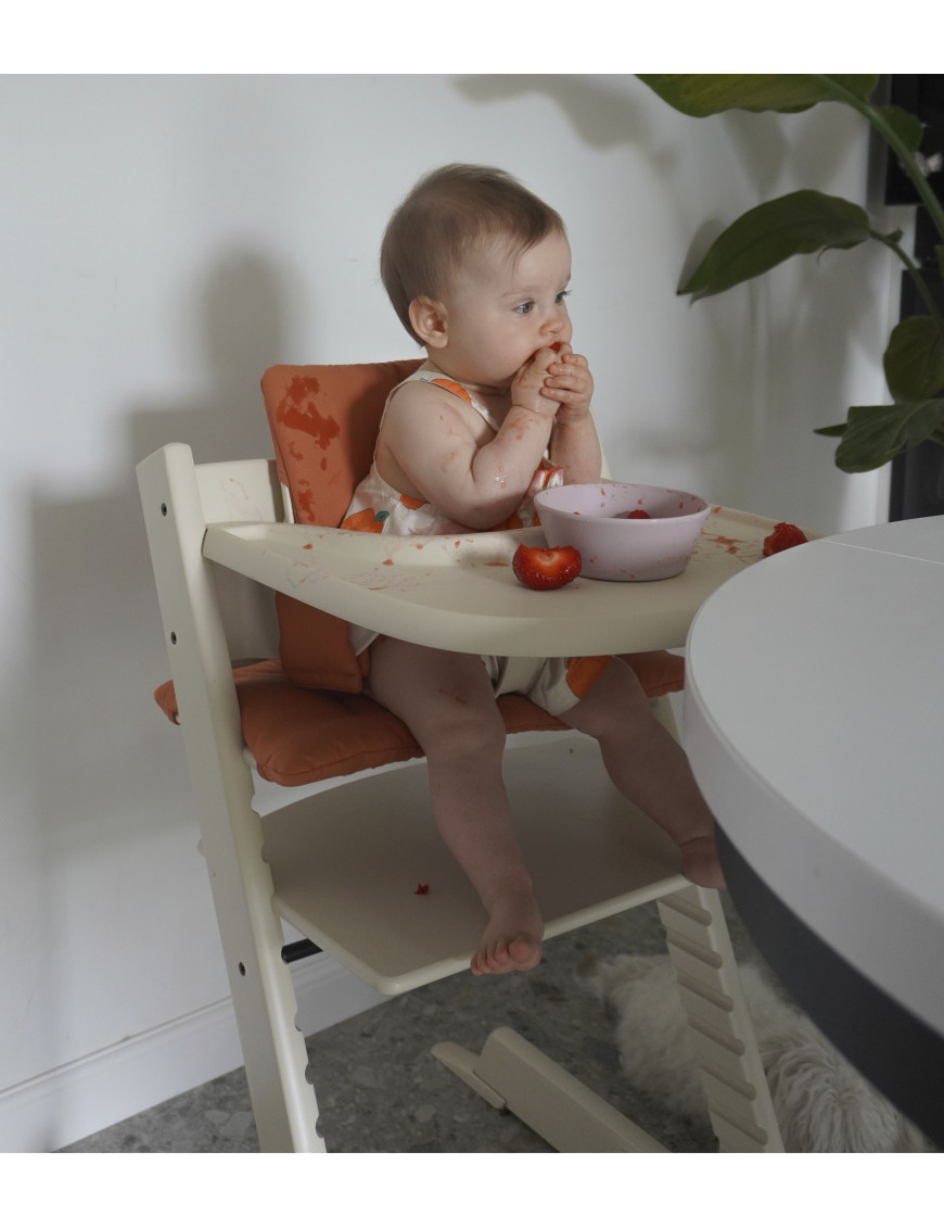 Zestaw krzesła Tripp Trapp® + Stokke® Tray​ Vanilla White
