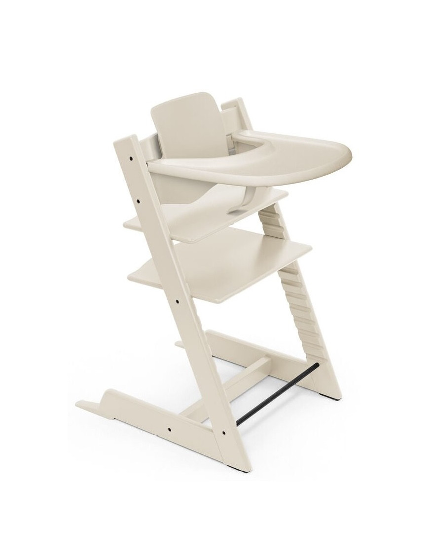 Zestaw krzesła Tripp Trapp® + Stokke® Tray​ Vanilla White