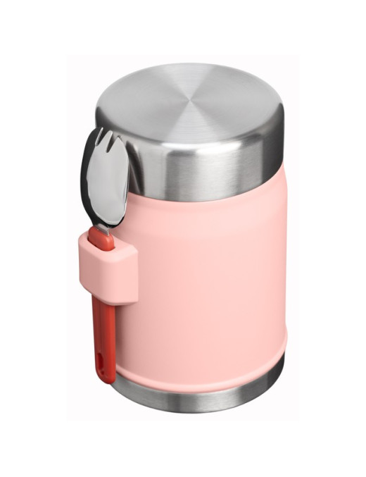 Stanley termos obiadowy ze sztućcem Classic 0.4 L Peach Rose