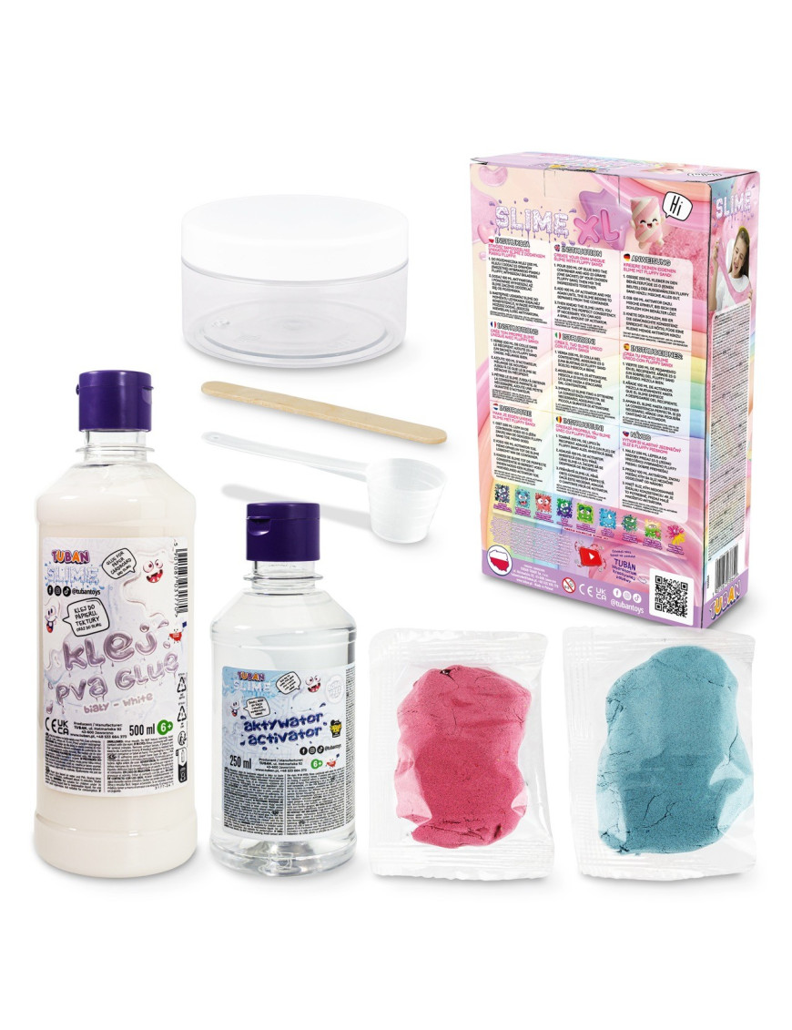 Zestaw DIY TUBAN - Slime Fluffy XL