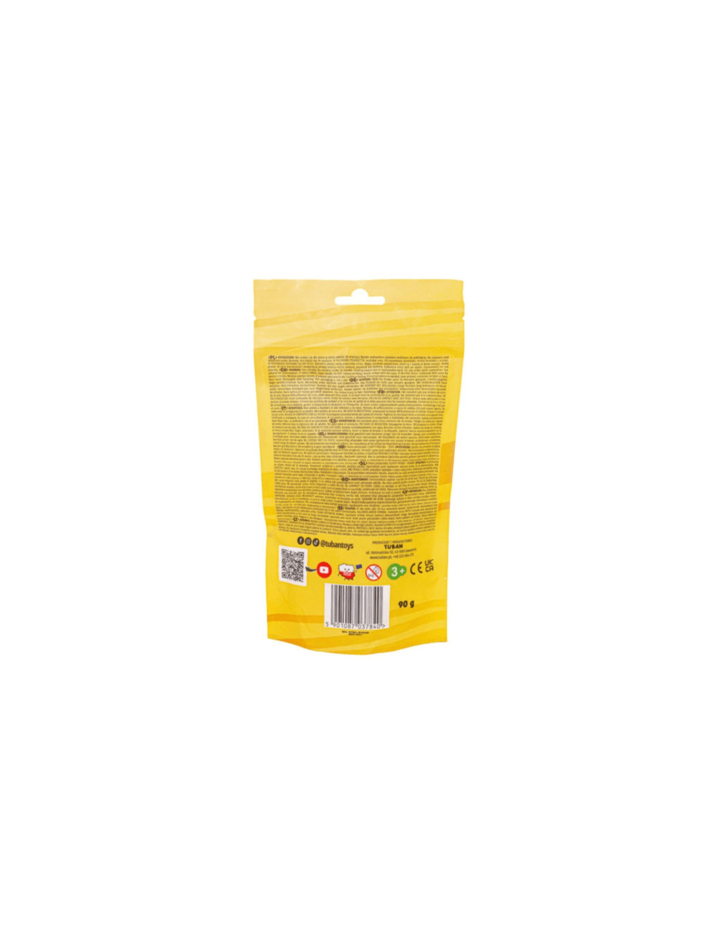 Fluffy sand – puszysty piasek żółty 90 g TUBAN Fluffy sand – puszysty piasek żółty 90 g TUBAN