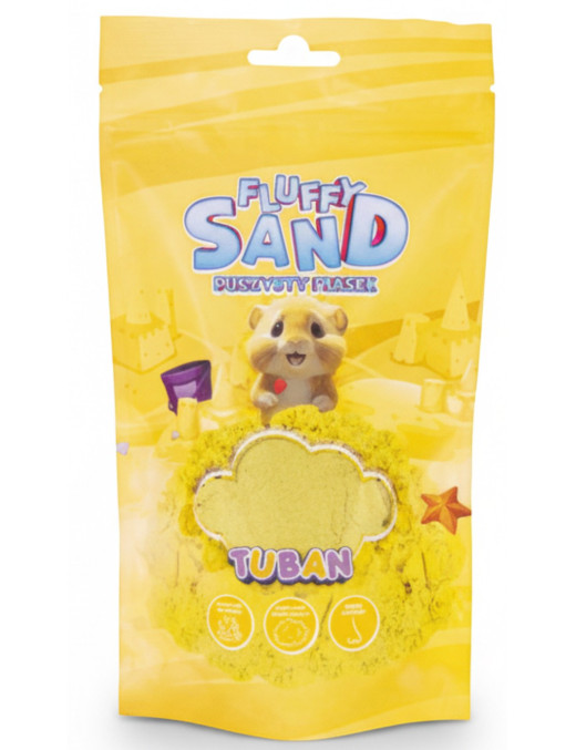 Fluffy sand – puszysty piasek żółty 90 g TUBAN