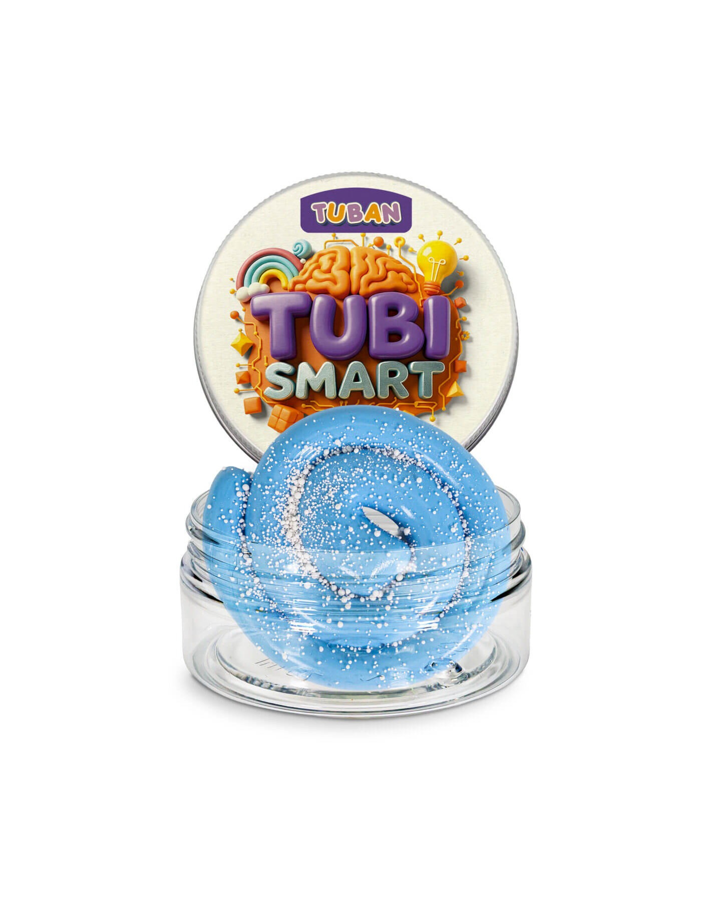 Masa plastyczna TUBI SMART plastelina TUBAN - Blue Sky 50 g