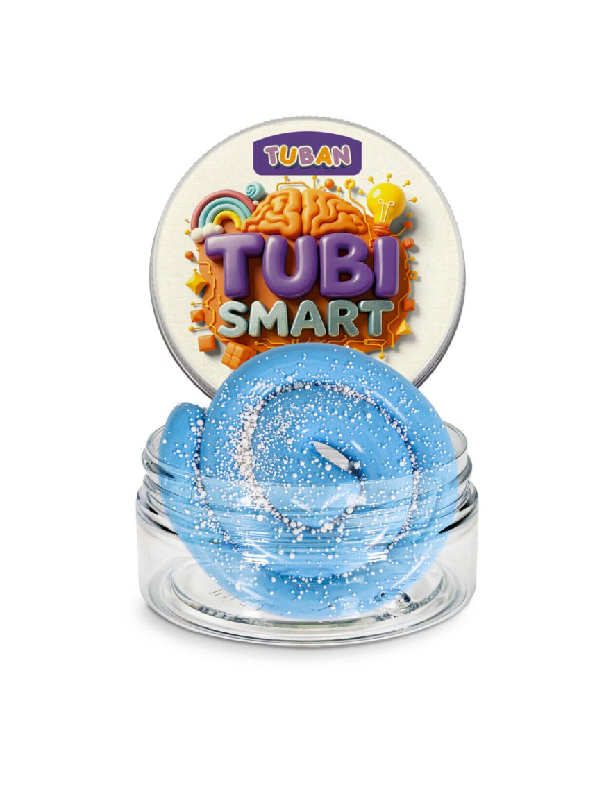 Masa plastyczna TUBI SMART plastelina TUBAN - Blue Sky 50 g