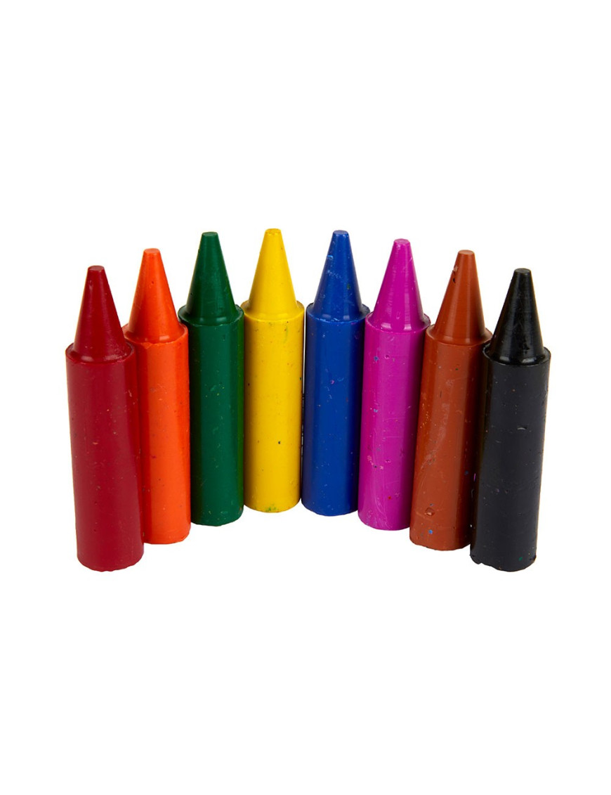 Crayola Kredki świecowe grube Jumbo Mini Kids 8szt. 12m+ Crayola Kredki świecowe grube Jumbo Mini Kids 8szt. 12m+
