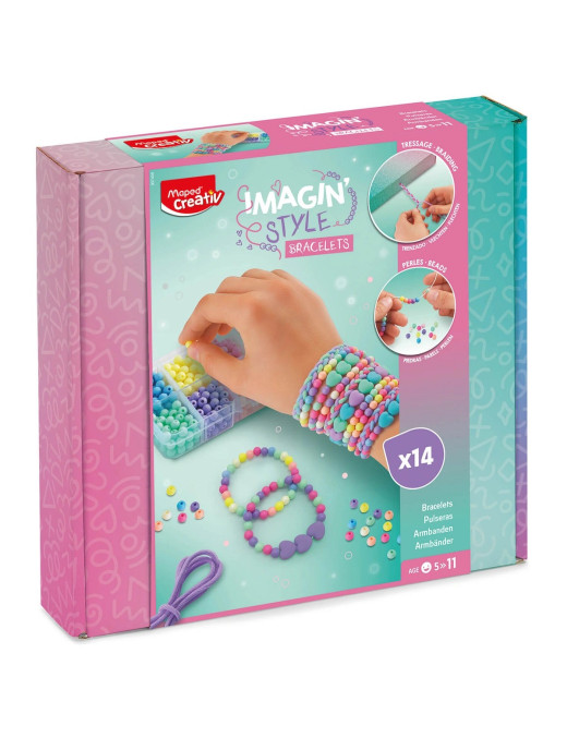 Pastelowe bransoletki ImaginStyle Maped Creativ