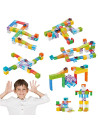 Klocki magnetyczne Qbi Stunt Arena: Action-Packed STEM Track