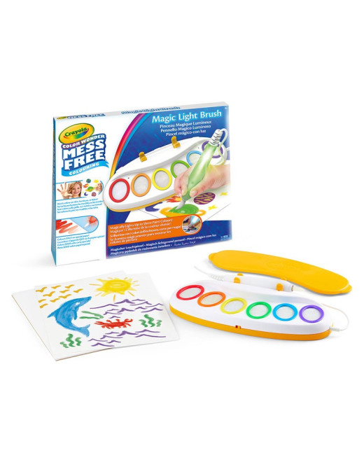 Crayola Magiczny pędzelek do malowania światłem Color Wonder Mess Free 3+