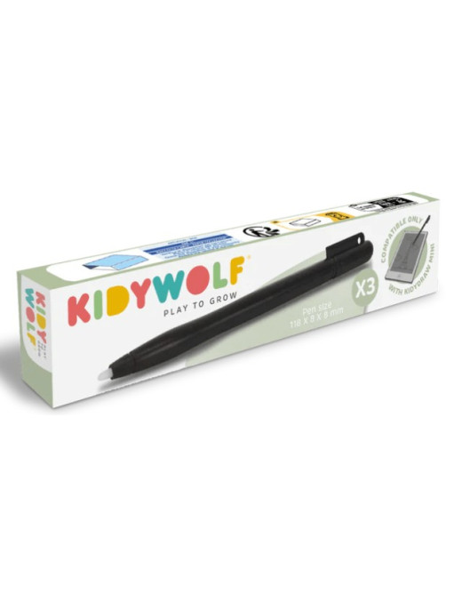 Wymienne rysiki do tabletów KIDYPEN, 3 szt. KIDYWOLF