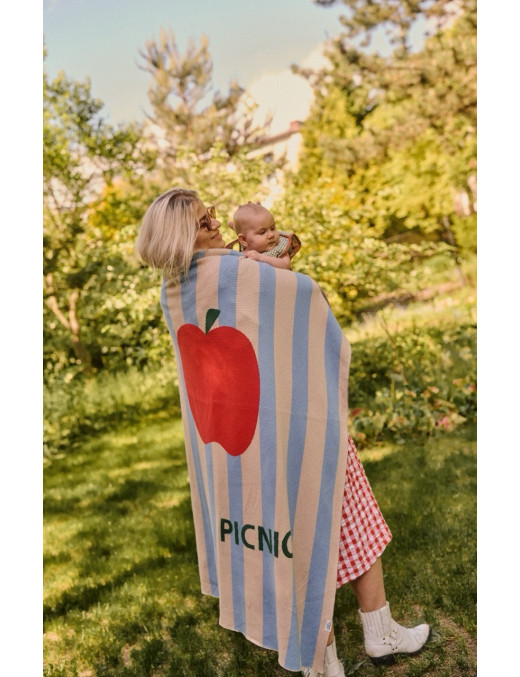 Koc Bawełniany 100 cm x 140 cm Picnic The Story Makers