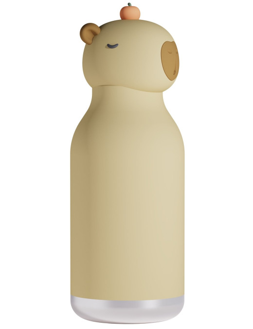 Butelka termiczna ze słomką Bestie Asobu – Kapibara 460 ml