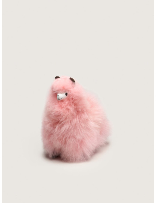 Puszysta alpaka Candy Pink 24 cm, HUACAYA