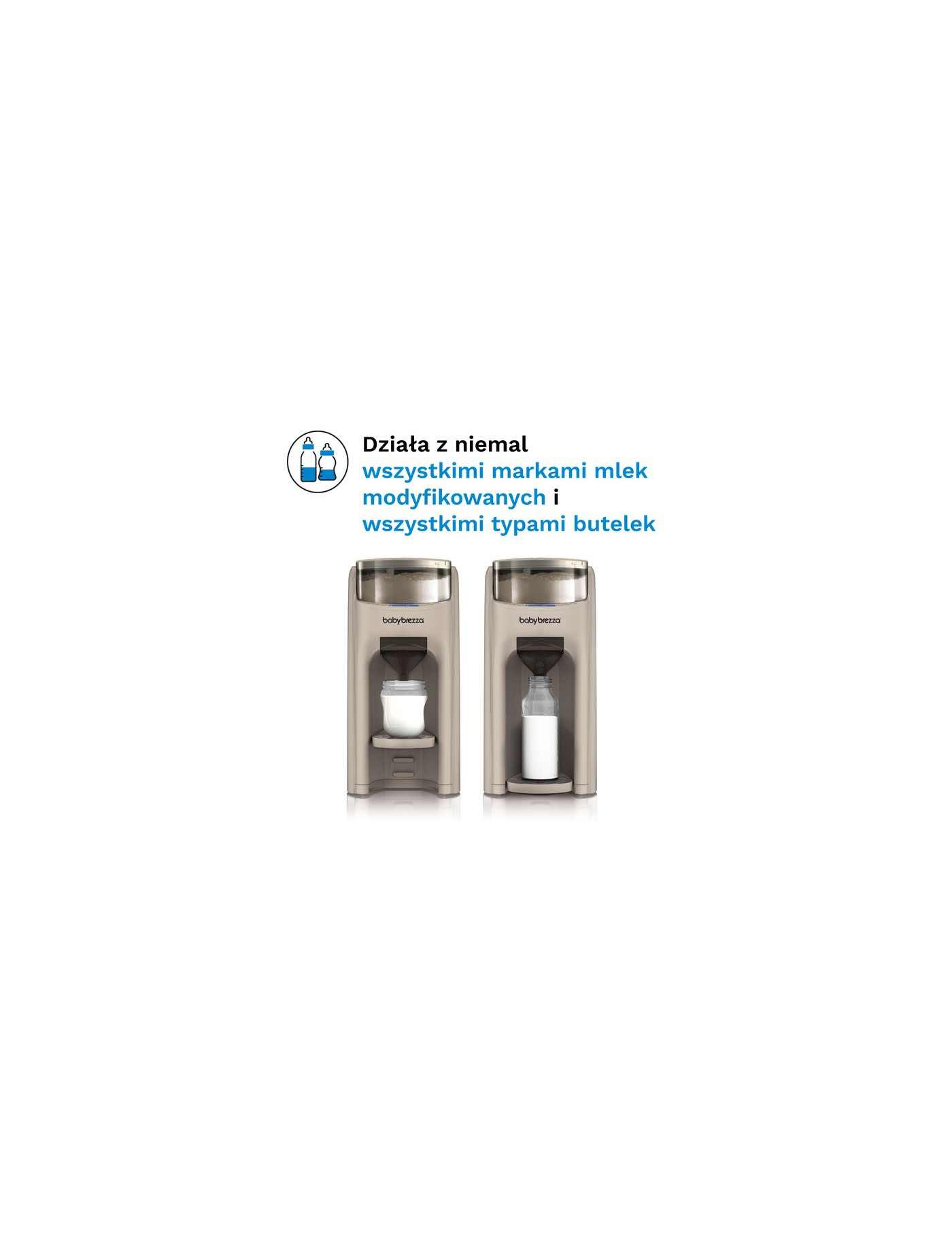 Ekspres do mleka Baby Brezza Formula Pro Advanced Oat/Beige