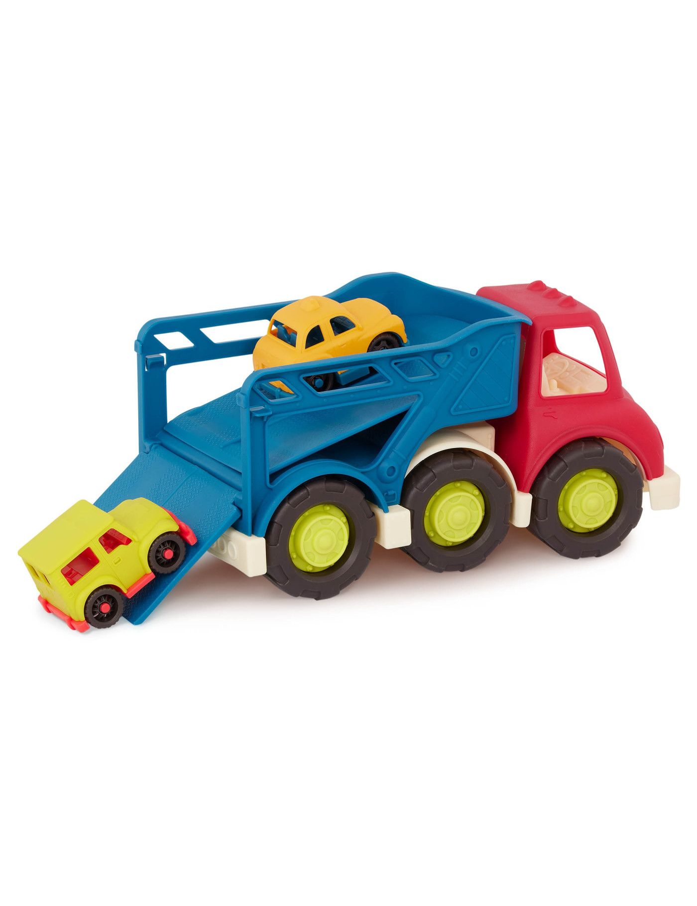 Laweta z 6 autkami B. Toys - Happy Cruisers Laweta z 6 autkami B. Toys - Happy Cruisers