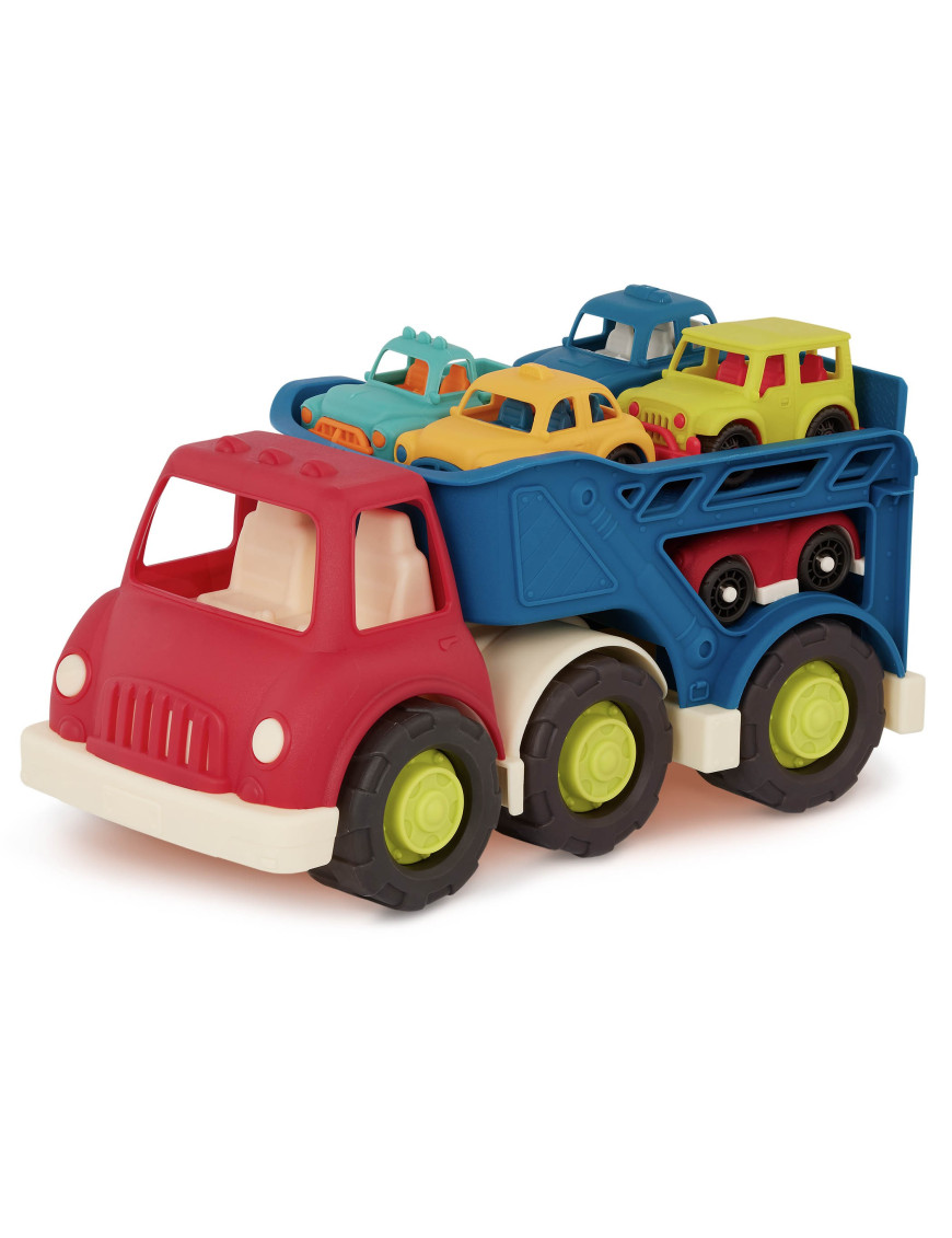 Laweta z 6 autkami B. Toys - Happy Cruisers Laweta z 6 autkami B. Toys - Happy Cruisers