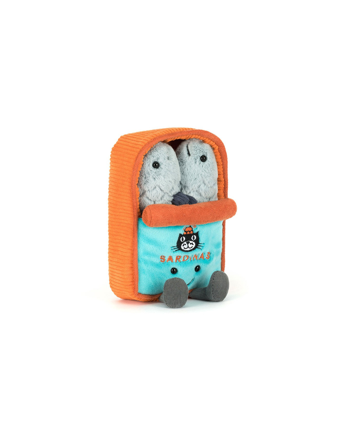 Pluszowa Zabawna Puszka Sardynek Jellycat 17 cm Pluszowa Zabawna Puszka Sardynek Jellycat 17 cm