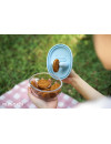 MONCHI FINGER SNACK BOWL innowacyjny pojemnik na przekąski, Powder Blue