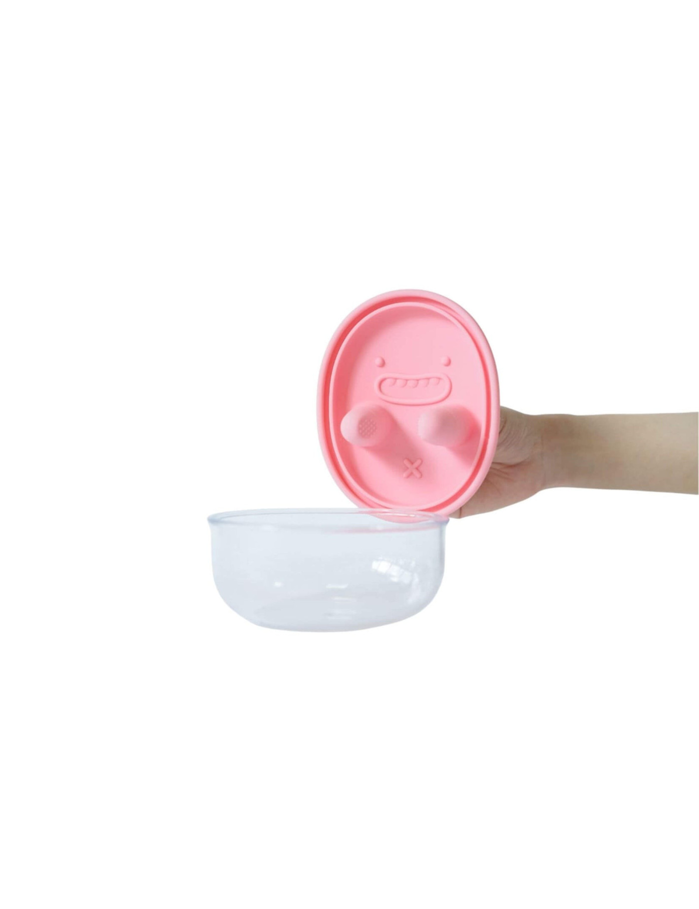 MONCHI FINGER SNACK BOWL peony pink