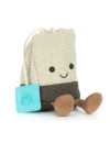 Pluszowa Wesoła Torebka Herbaty Steepy Jellycat 11 cm