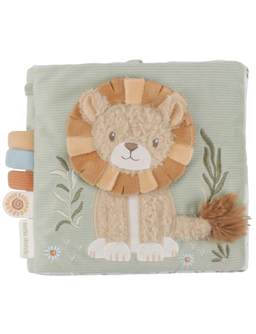 Little Dutch Duża książeczka sensoryczna Safari Friends