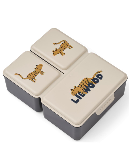 Liewood Lunchbox z Przegródkami DRISS TIGER / SANDY
