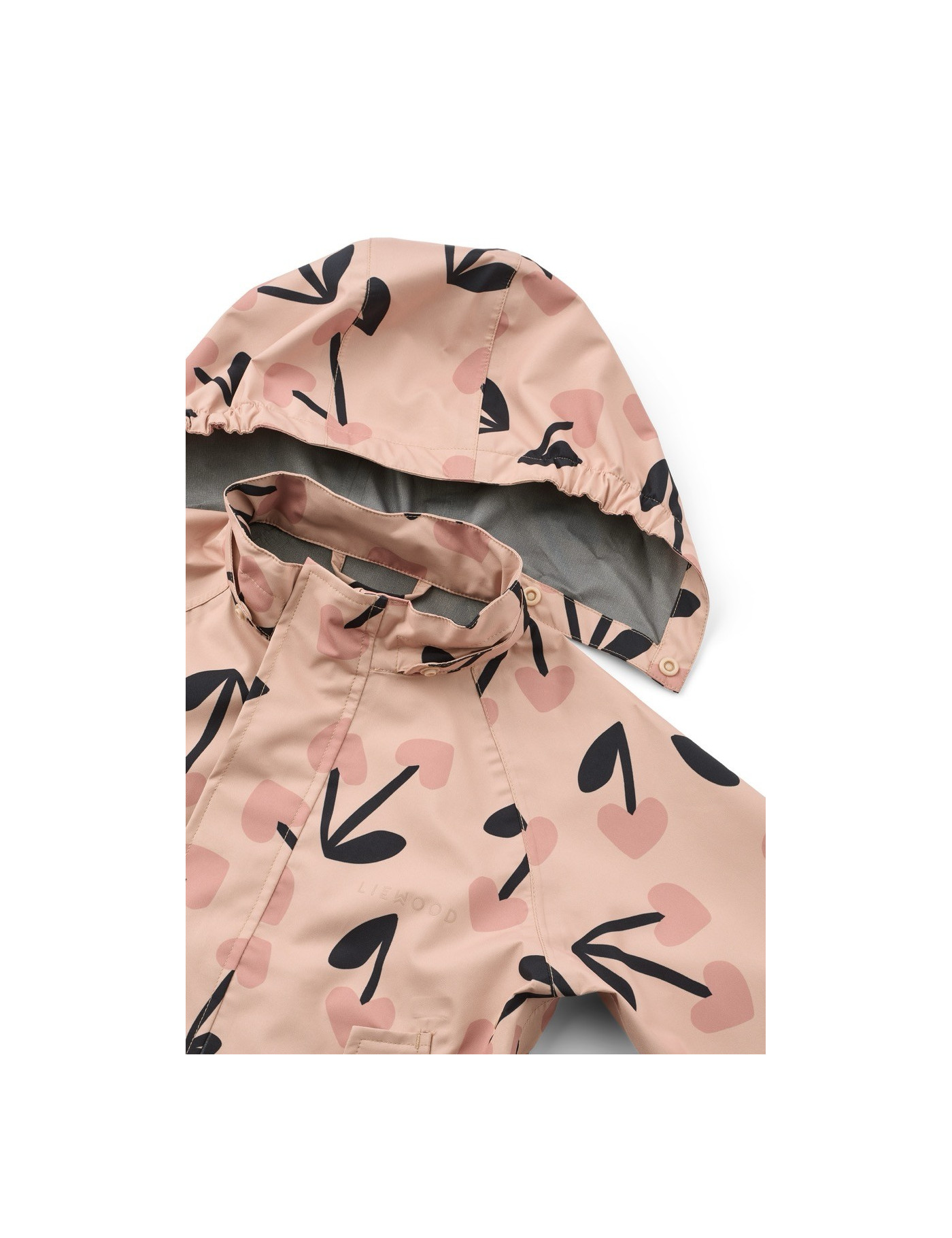 Komplet przeciwdeszczowy PEDIA MEGA CHERRY HEART Liewood