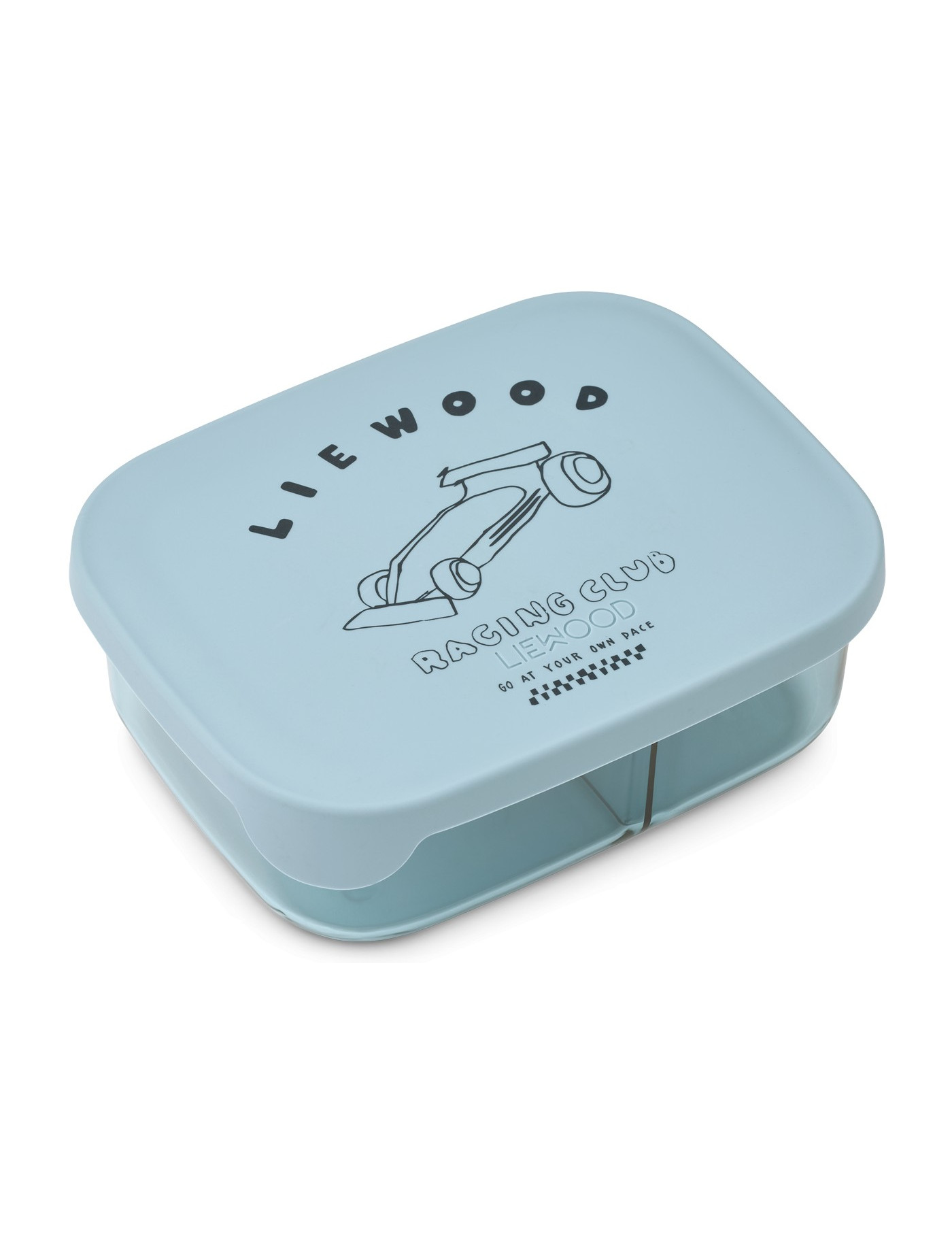 Liewood Lunchbox z Przegródkami ARTHUR 850 ml RACE CARS