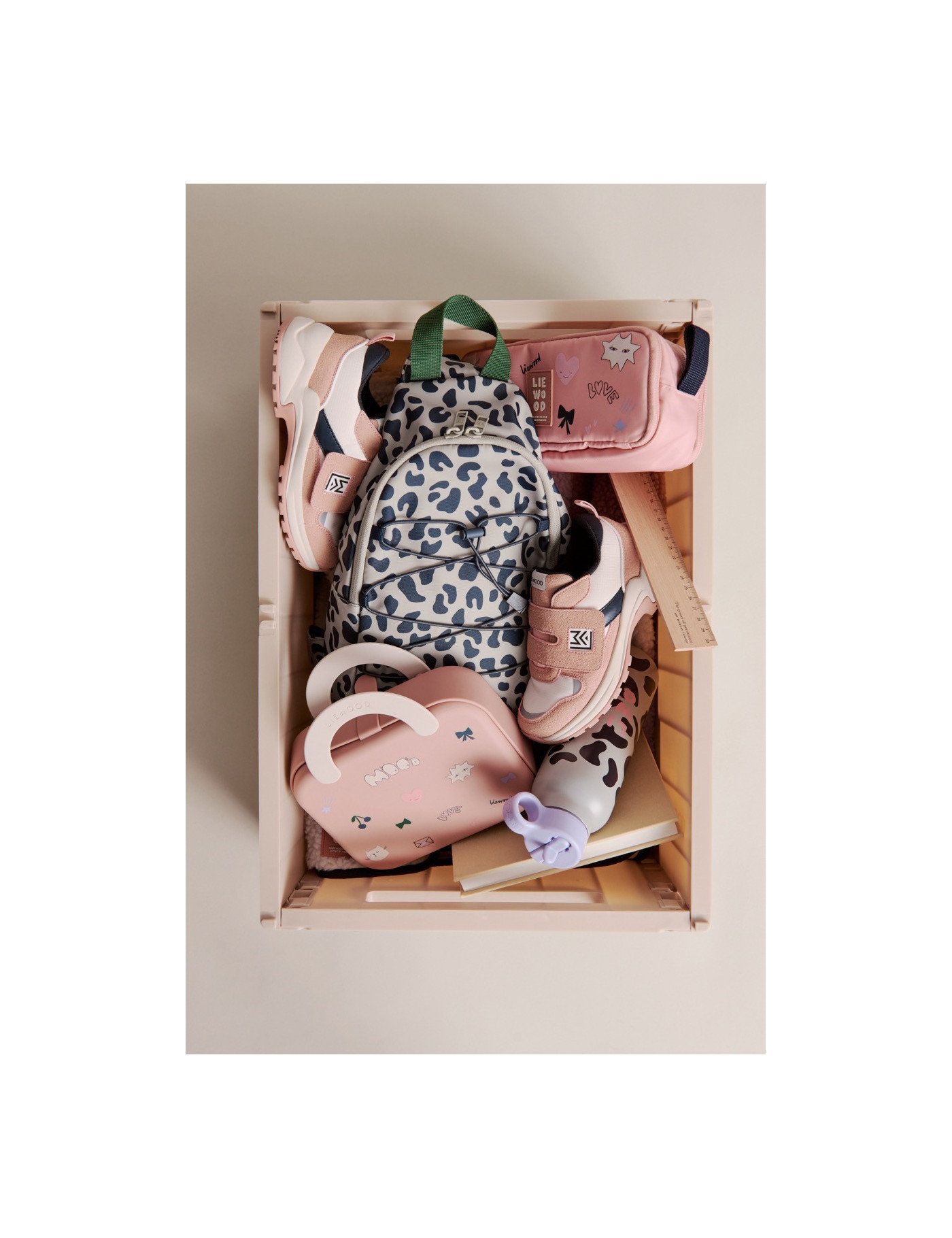 Silikonowy Lunchbox ELARA MOOD Liewood Silikonowy Lunchbox ELARA MOOD Liewood