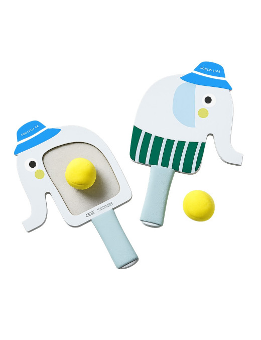 Dziecięce rakietki plażowe na rzep – Eli the Elephant Sunnylife