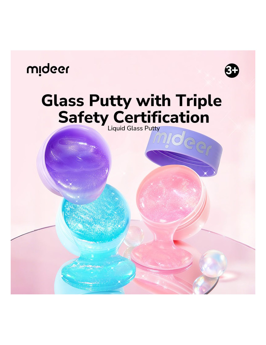 Putty mideer perłowa masa sensoryczna – sakura pink