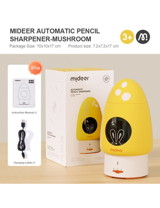 Automatyczna temperówka mideer – żółta
