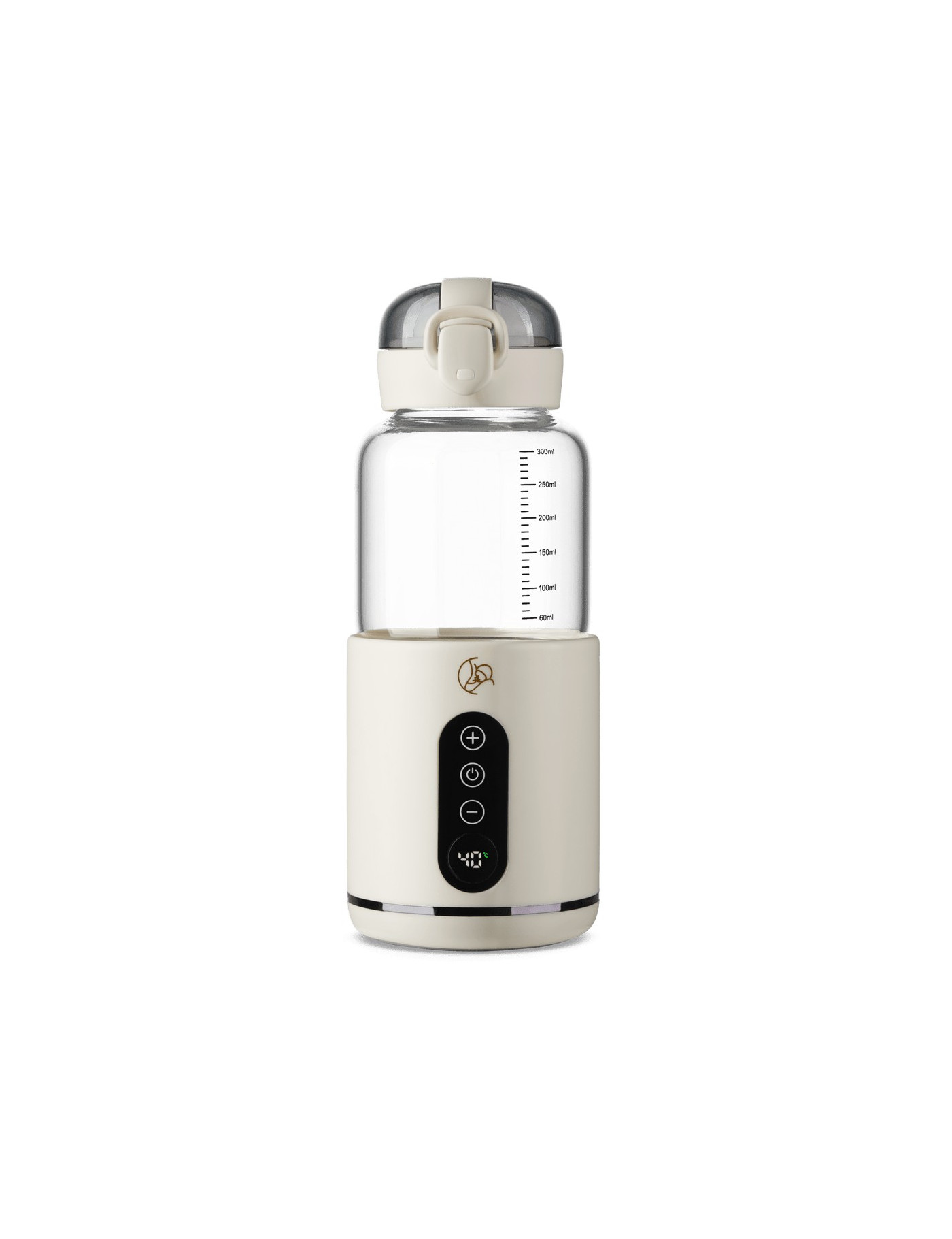 Przenośny podgrzewacz do butelek, wody i mleka dla dzieci - biały MyBabyBottle®