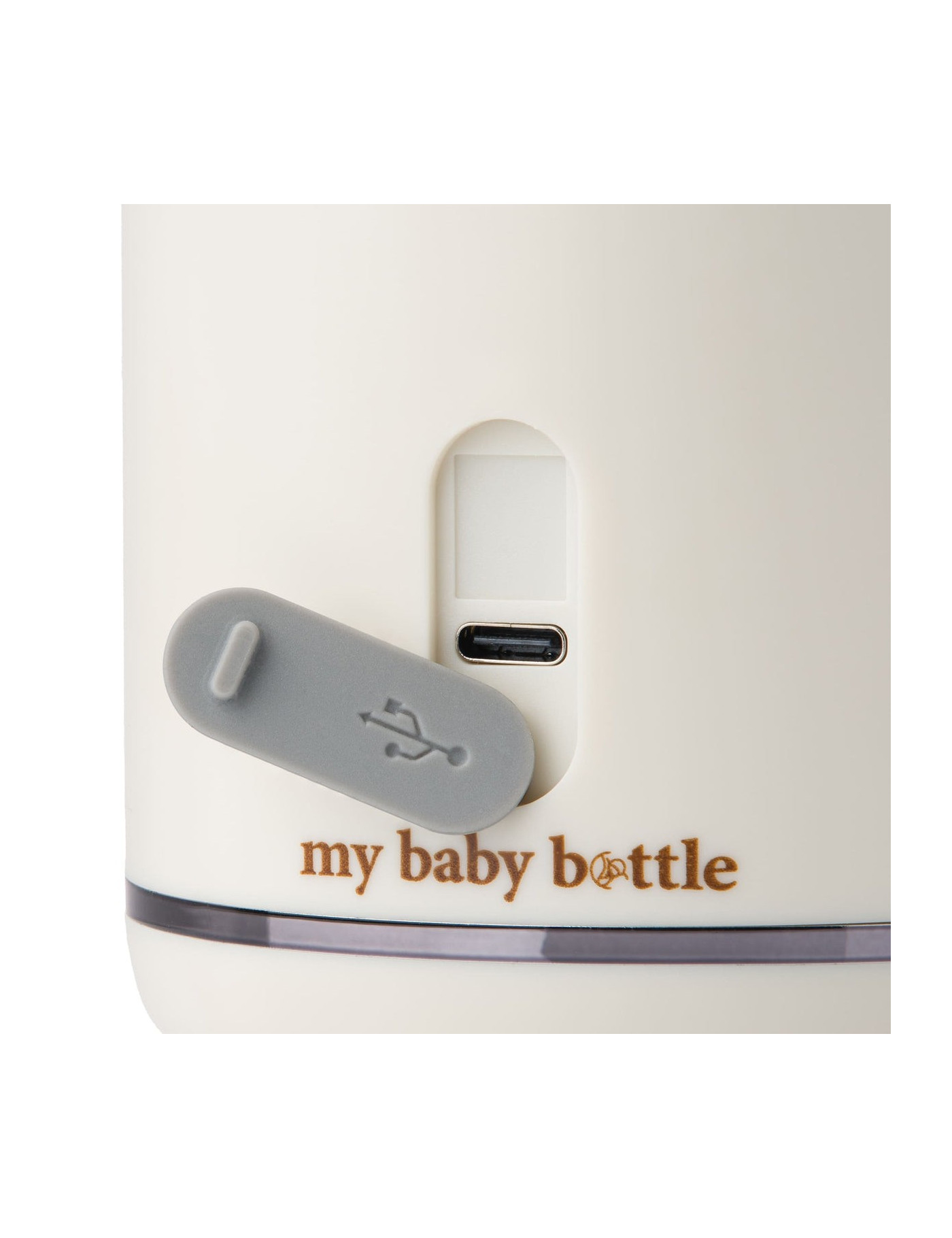 Przenośny podgrzewacz do butelek, wody i mleka dla dzieci - biały MyBabyBottle®