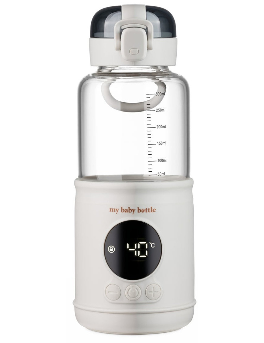 Przenośny podgrzewacz wody i mleka dla dzieci - Biały MyBabyBottle® Pro Przenośny podgrzewacz wody i mleka dla dzieci - Biały MyBabyBottle® Pro
