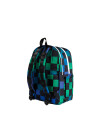 Plecak szkolny Kene Double Pocket Blue Checkerboard STATE BAGS Plecak szkolny Kene Double Pocket Blue Checkerboard STATE BAGS