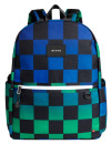 Plecak szkolny Kene Double Pocket Blue Checkerboard STATE BAGS Plecak szkolny Kene Double Pocket Blue Checkerboard STATE BAGS