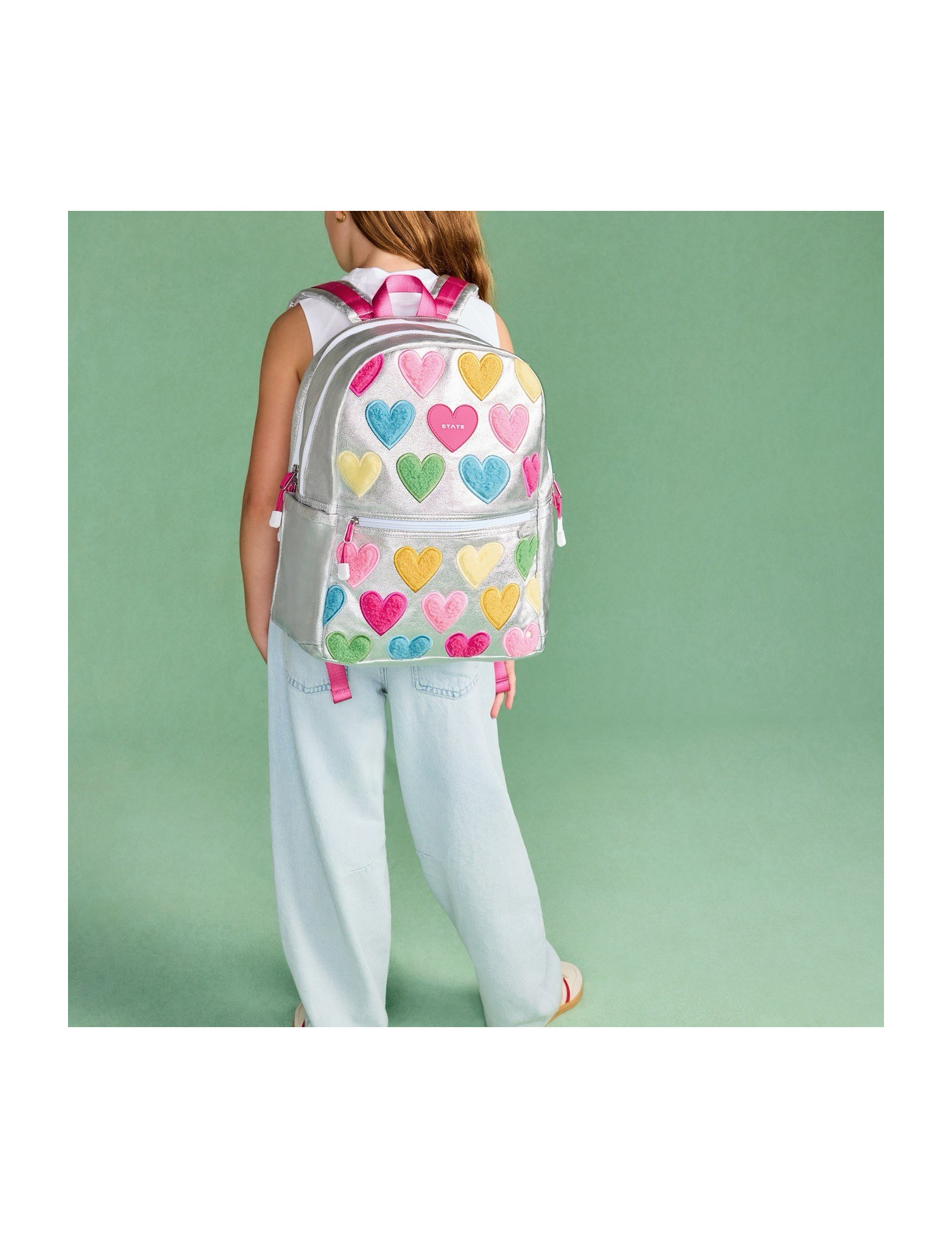 Plecak szkolny Kane Double Pocket | Dla dzieci 7–10 lat STATE BAGS