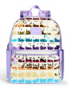 Plecak szkolny Kene Lilac Quilted Sequins STATE BAGS
