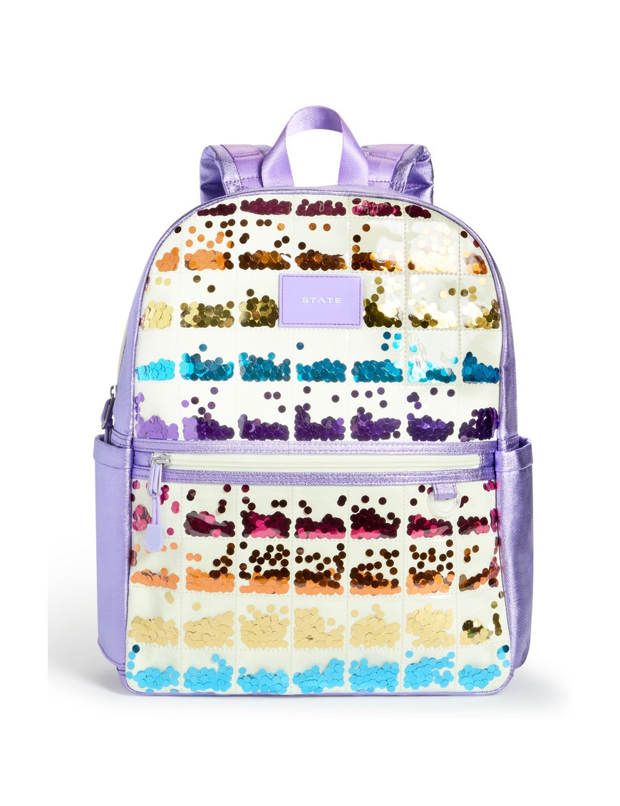 Lilac Quilted Sequins