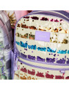 Plecak szkolny Kene Lilac Quilted Sequins STATE BAGS