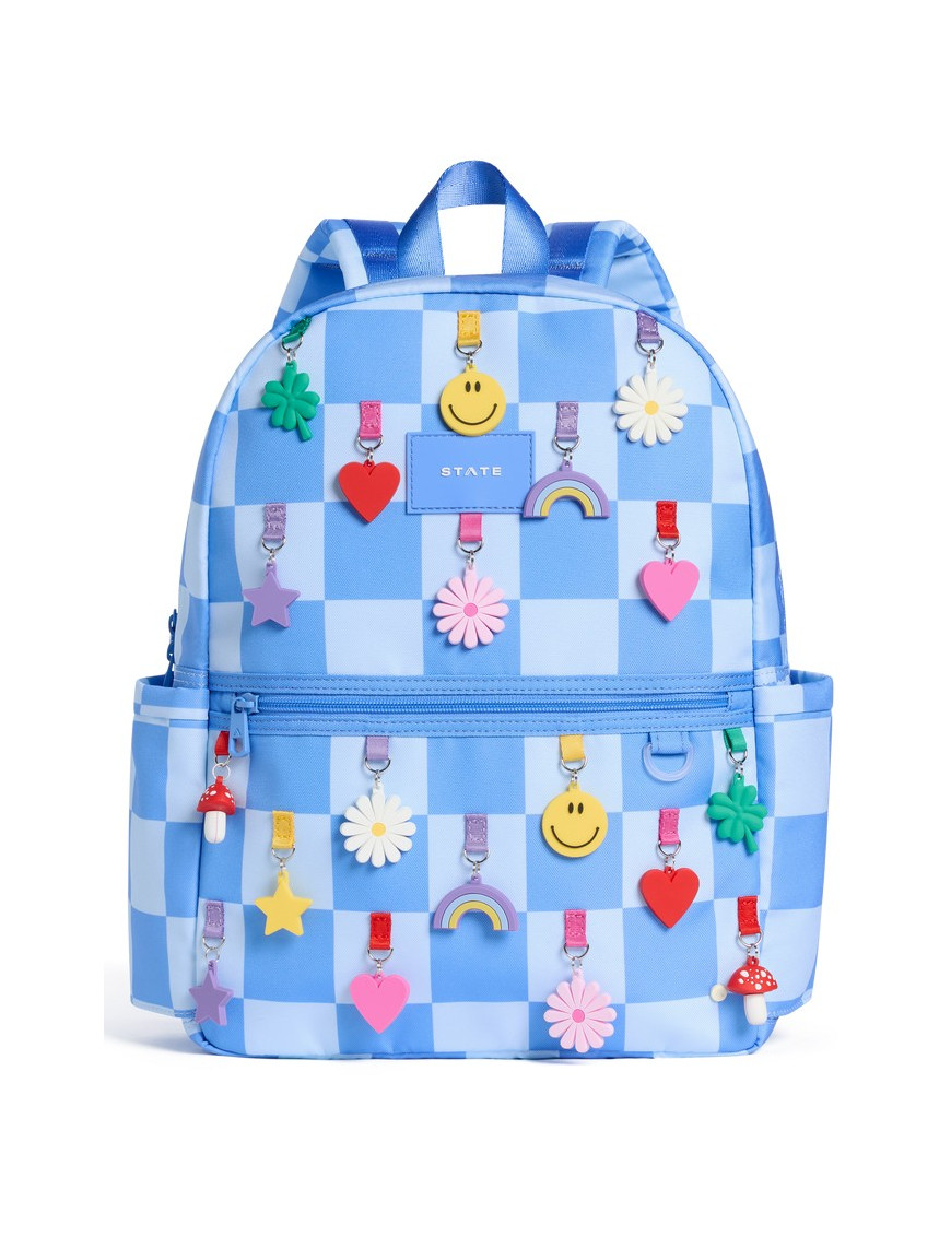 Charms Blue Checkerboard
