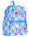 Plecak szkolny Kene Charms Blue Checkerboard STATE BAGS Plecak szkolny Kene Charms Blue Checkerboard STATE BAGS
