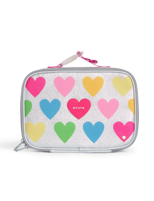 Lunchbox RODGERS Happy Fuzzy Hearts STATE BAGS