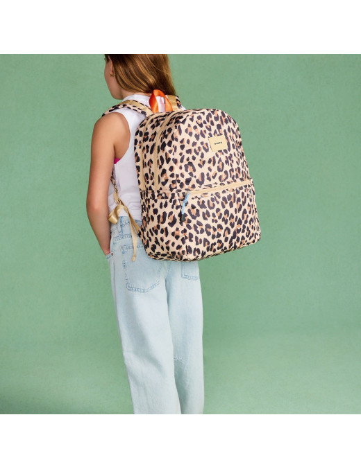 Plecak do szkoły Kene Double Pocket LEOPARD STATE BAGS
