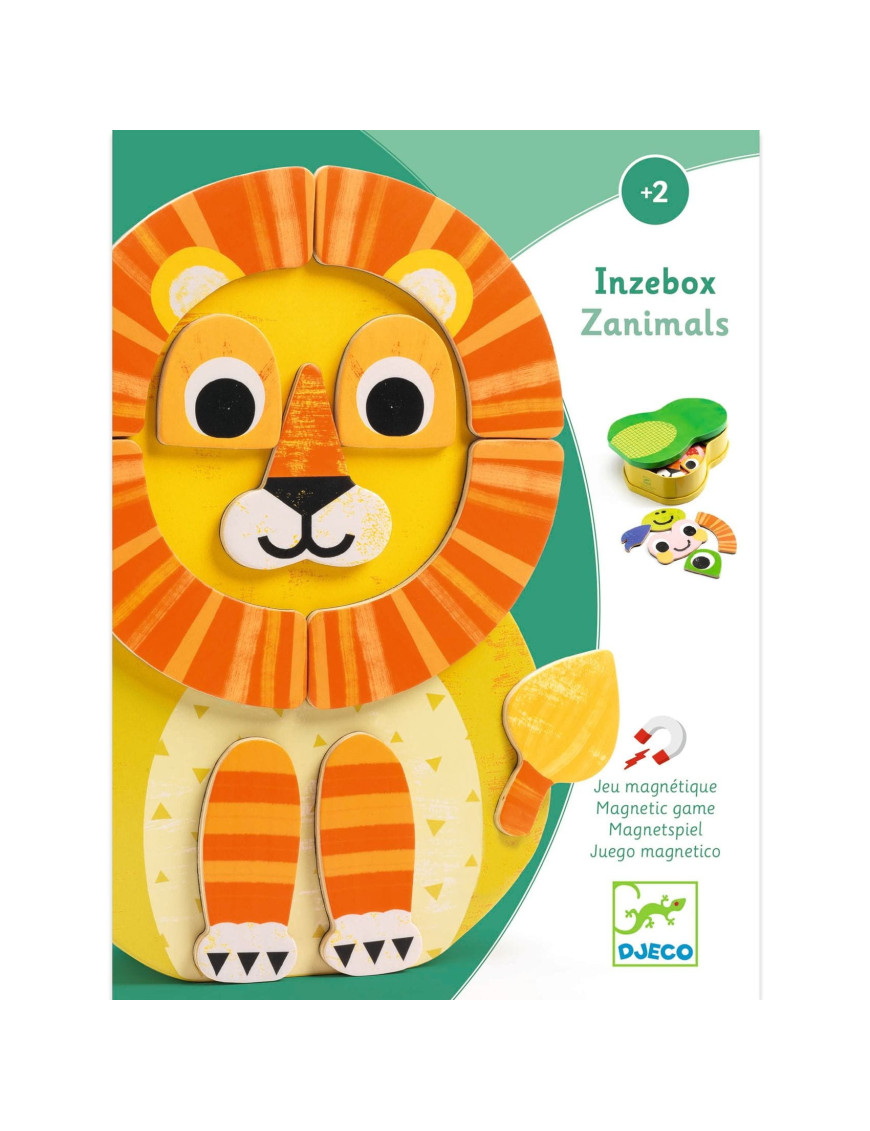 Magnetyczne puzzle ZANIMALS Djeco Magnetyczne puzzle ZANIMALS Djeco