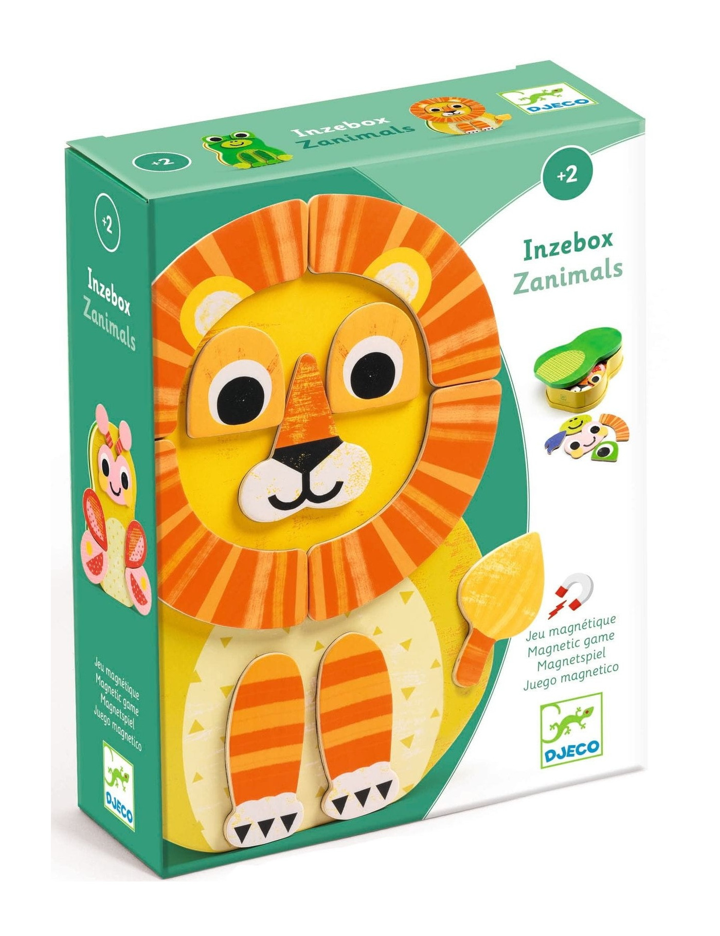 Magnetyczne puzzle ZANIMALS Djeco Magnetyczne puzzle ZANIMALS Djeco