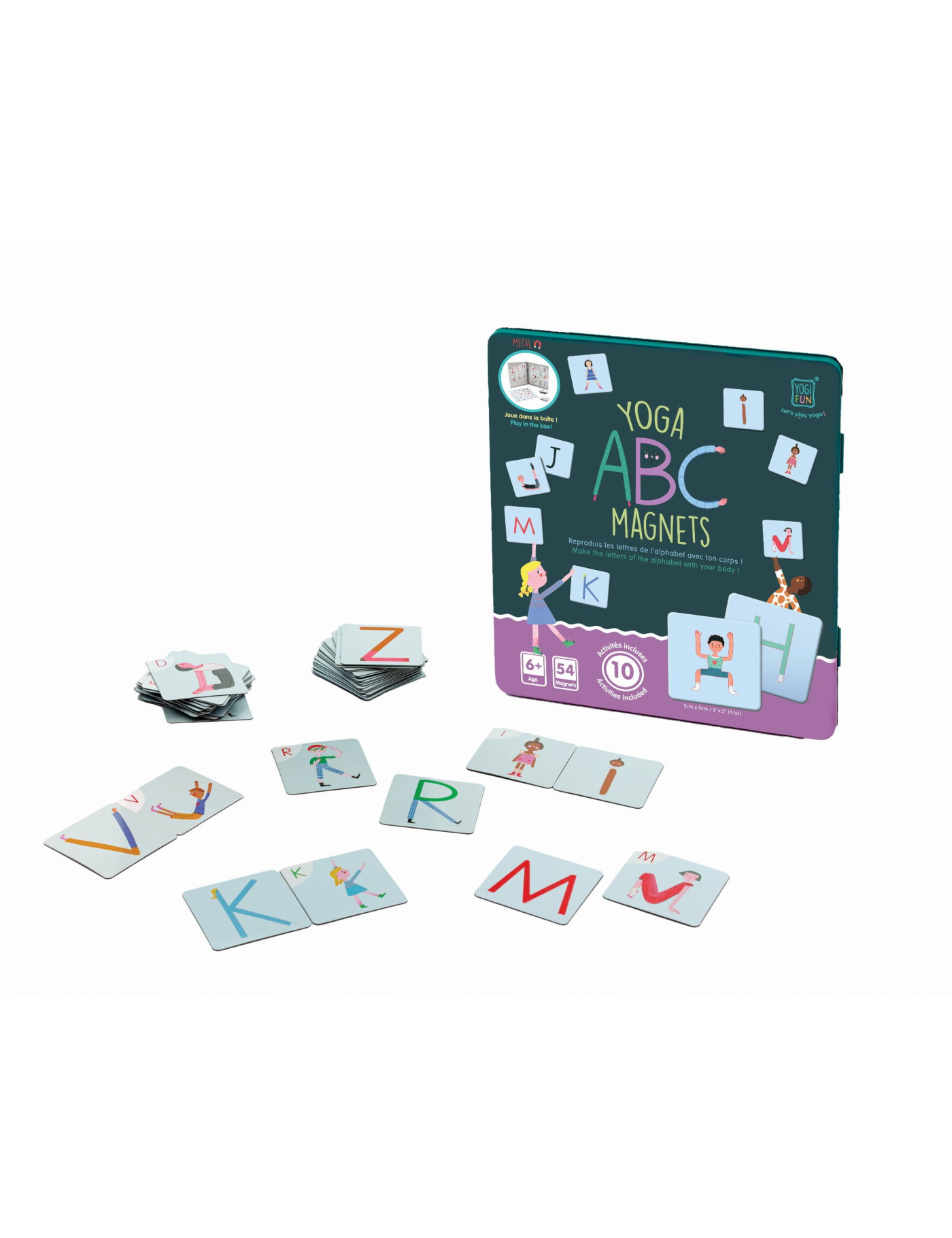 Magnesy z Jogą ABC Buki Magnesy z Jogą ABC Buki
