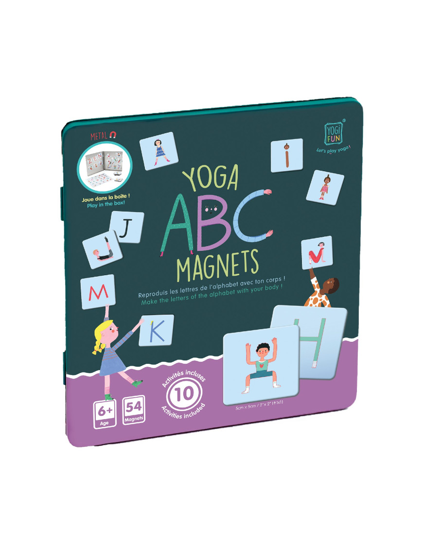 Magnesy z Jogą ABC Buki Magnesy z Jogą ABC Buki