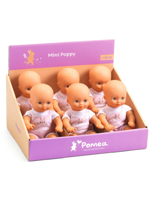 Lalka MINI POMEA - POPPY 1 szt Djeco